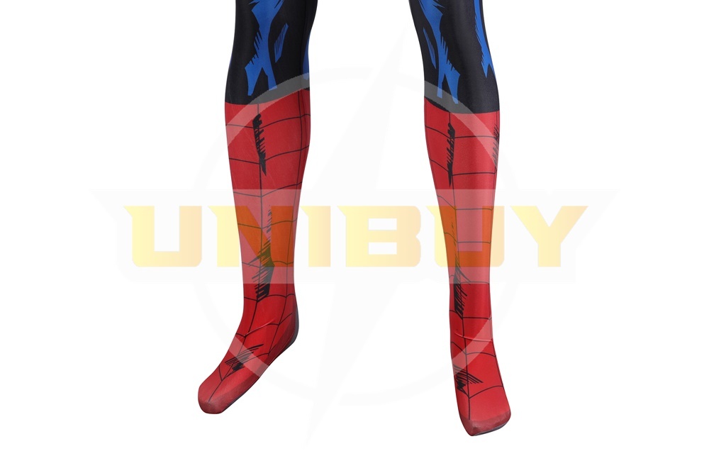 Marvel's Spider-Man PS5 Costume Cosplay Vintage Comic Book Suit Unibuy