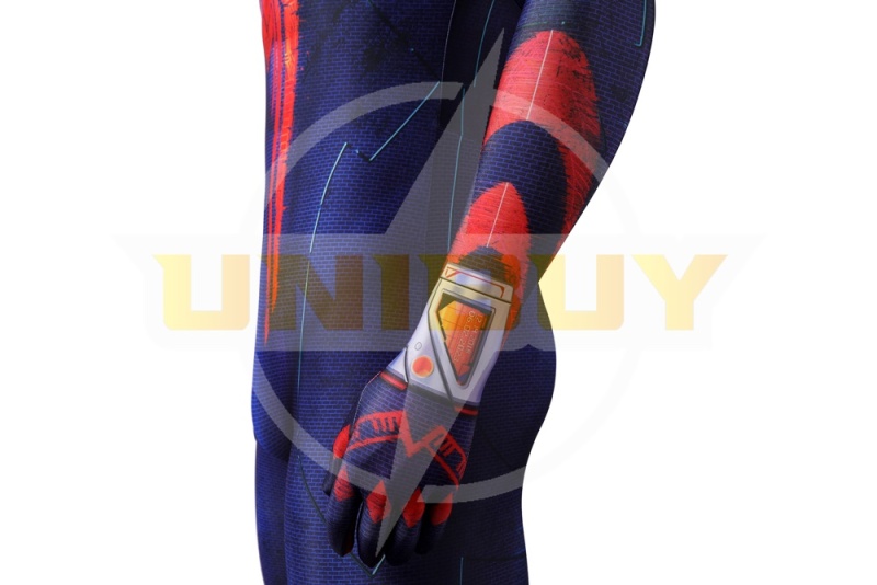 Spiderman 2099 Miguel O'Hara Costume Cosplay Suit Spider-Man: Across the Spider-Verse Unibuy