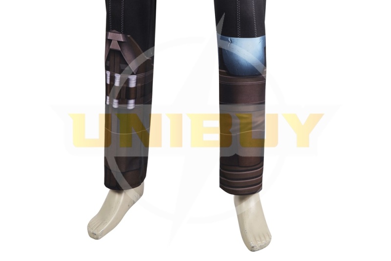 The Mandalorian 3 Din Djarin Costume Cosplay Bodysuit with Cloak Unibuy