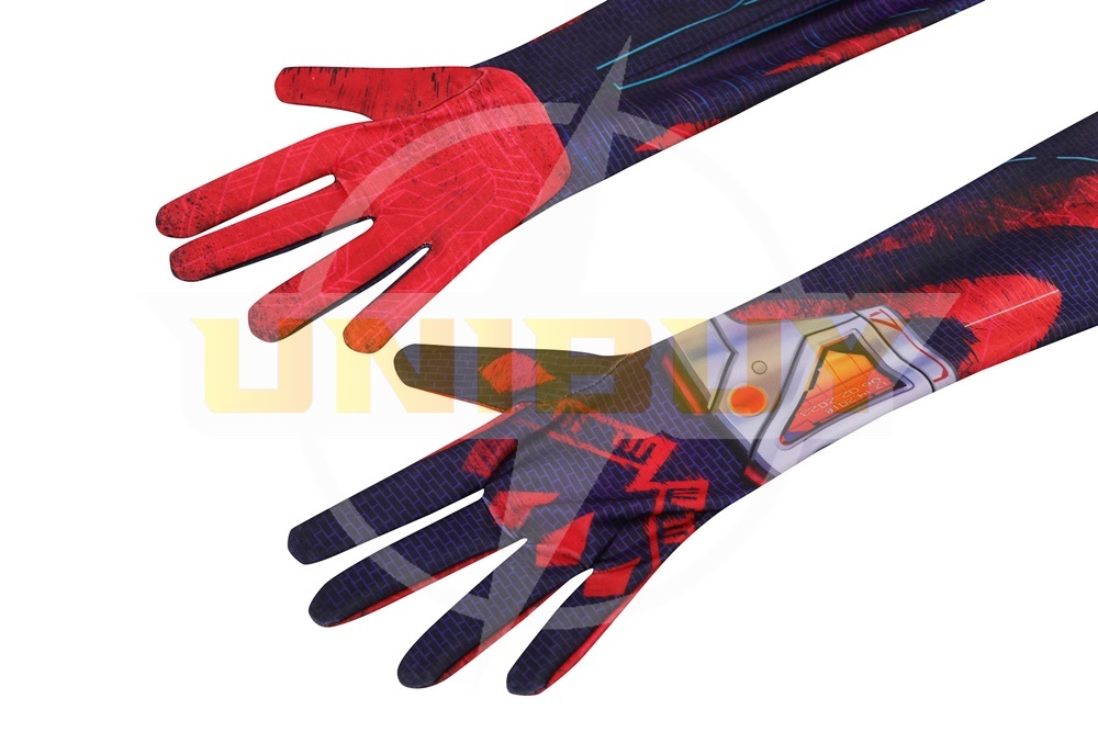Spiderman 2099 Miguel O'Hara Costume Cosplay Suit Spider-Man: Across the Spider-Verse Unibuy