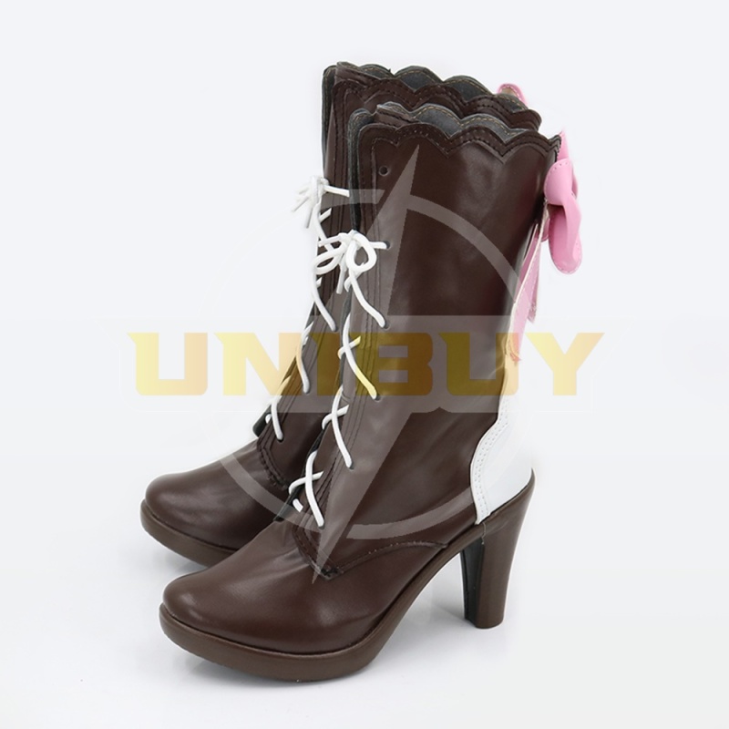 Genshin Impact Kamisato Ayaka Shoes Cosplay Women Boots Ver.1 Unibuy