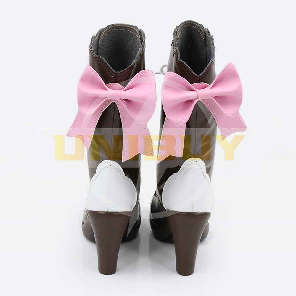 Genshin Impact Kamisato Ayaka Shoes Cosplay Women Boots Ver.1 Unibuy