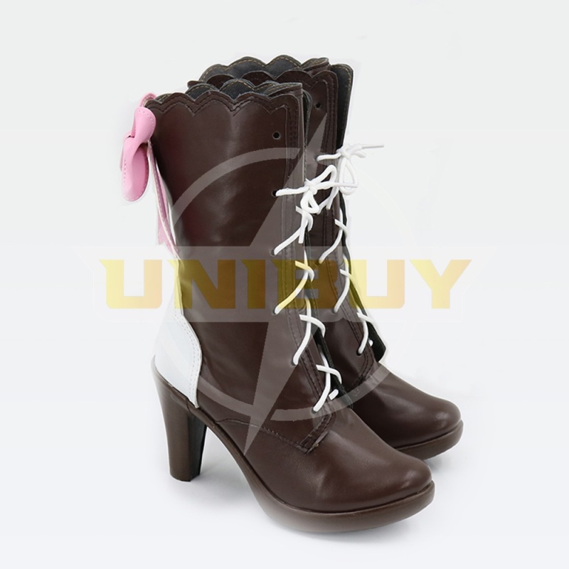 Genshin Impact Kamisato Ayaka Shoes Cosplay Women Boots Ver.1 Unibuy