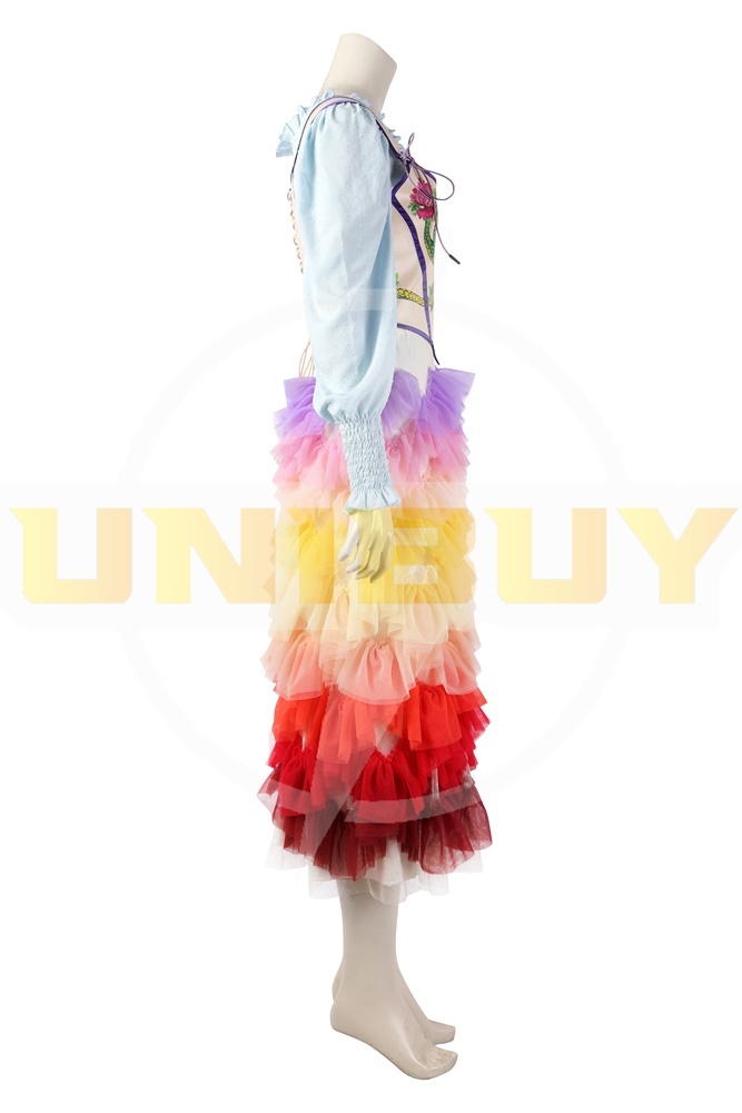 The Hunger Games Lucy Gray Baird Dress Costume Cosplay Suit The Ballad of Songbirds and Snakes Unibuy