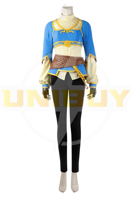 The Legend of Zelda Tears of the Kingdom Princess Zelda Costume Cosplay Suit with Cloak Unibuy