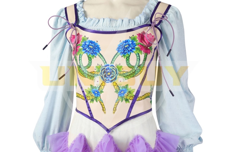 The Hunger Games Lucy Gray Baird Dress Costume Cosplay Suit The Ballad of Songbirds and Snakes Unibuy