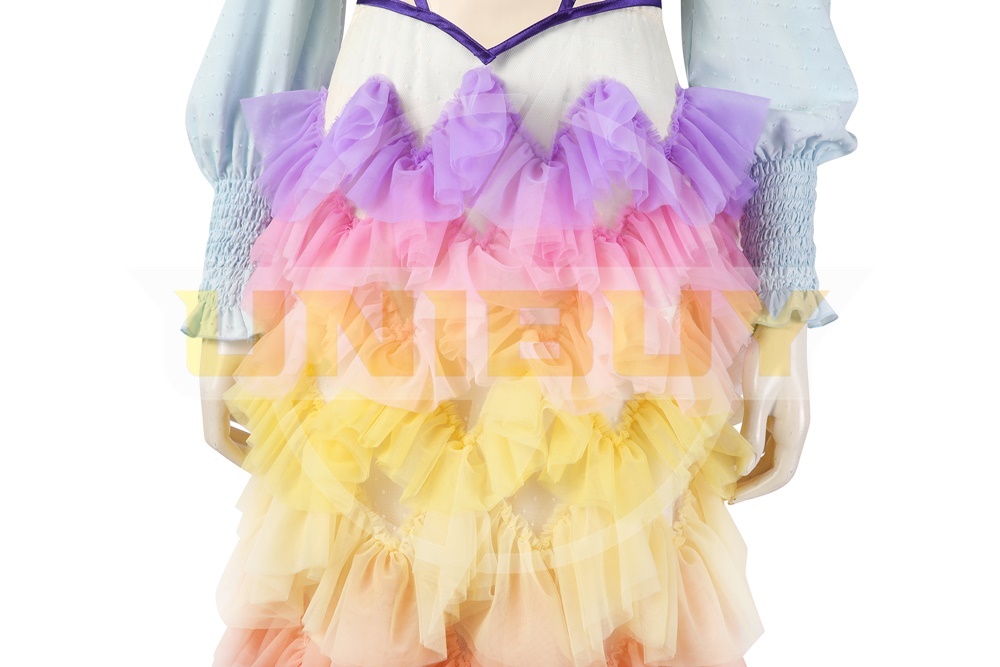 The Hunger Games Lucy Gray Baird Dress Costume Cosplay Suit The Ballad of Songbirds and Snakes Unibuy