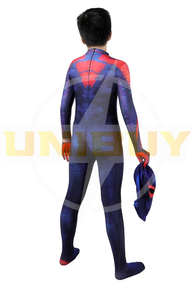 Spiderman 2099 Bodysuit Costume Cosplay Kids Spider-Man: Across The Spider-Verse Unibuy