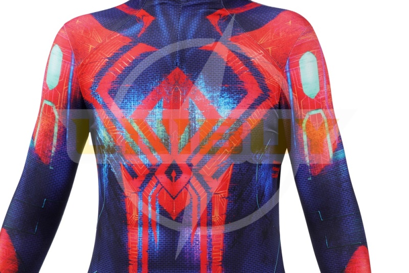 Spiderman 2099 Bodysuit Costume Cosplay Kids Spider-Man: Across The Spider-Verse Unibuy