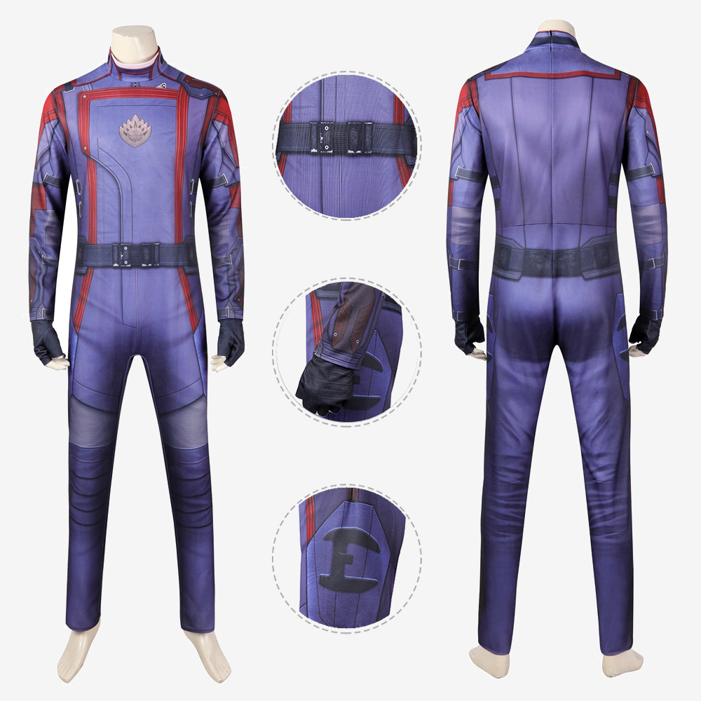 Star Lord Star Lord Bodysuit Costume Cosplay Guardians of the Galaxy 3 Ver.1 Unibuy