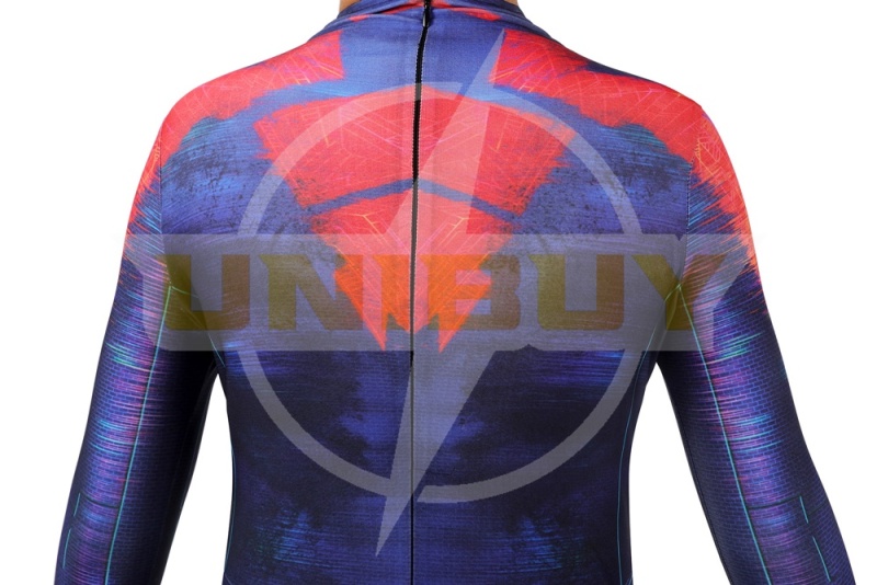 Spiderman 2099 Bodysuit Costume Cosplay Kids Spider-Man: Across The Spider-Verse Unibuy