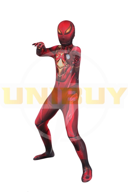 Avengers Infinity War Iron Spider-Man Bodysuit Costume Cosplay Kids Unibuy