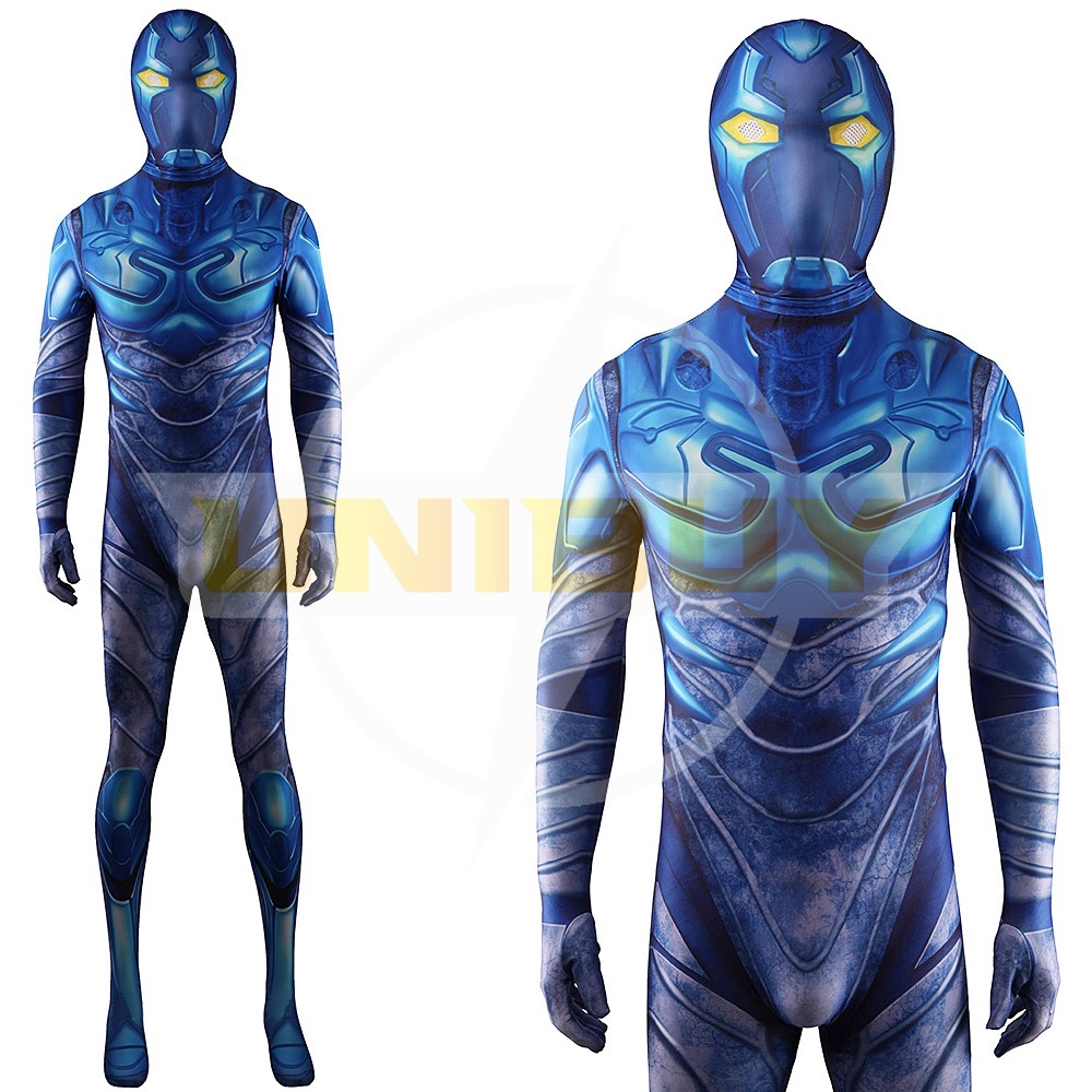 Young Justice Blue Beetle Costume Cosplay Suit Bodysuit For Men Kids Unibuy