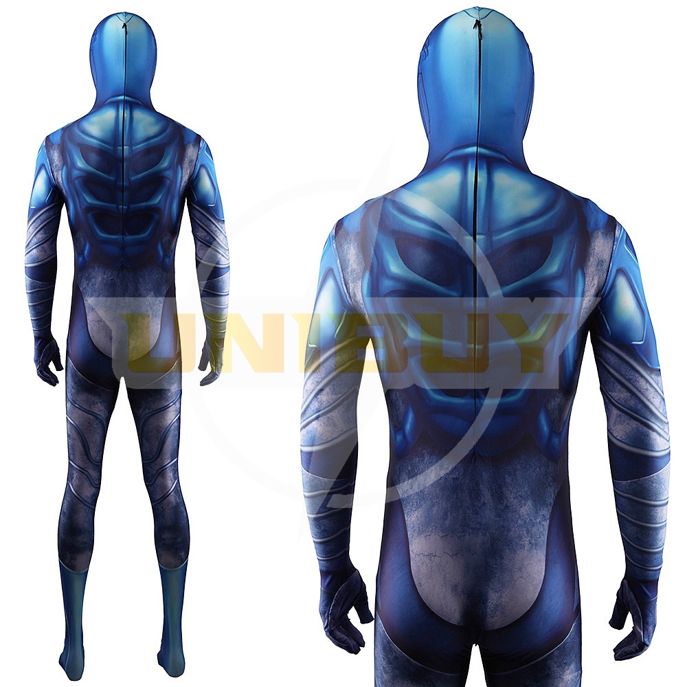 Young Justice Blue Beetle Costume Cosplay Suit Bodysuit For Men Kids Unibuy