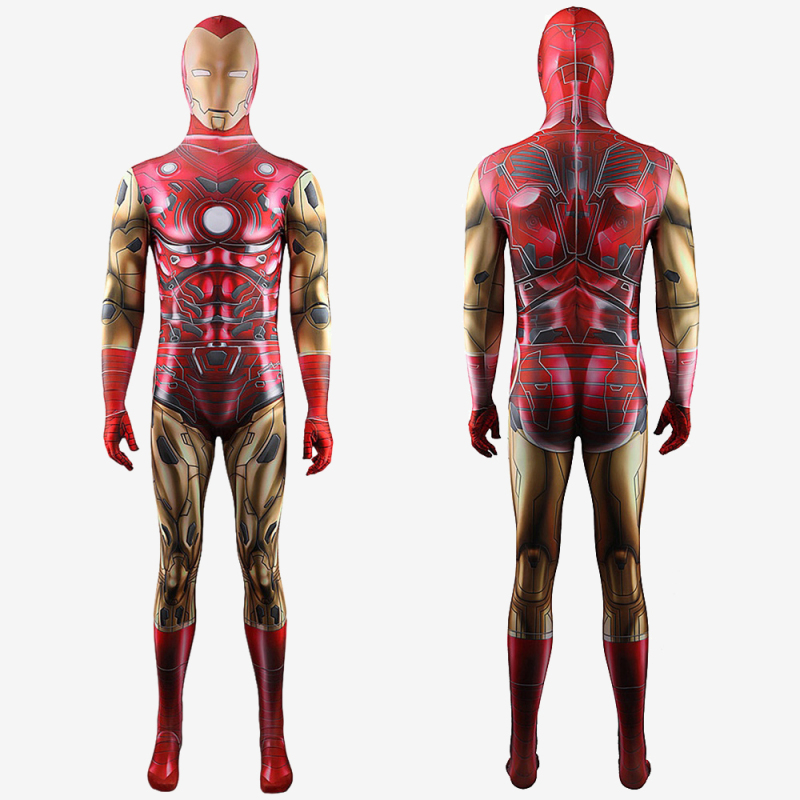 Avengers Iron Man Cosplay Costume Suit Tony Stark For Men Kids Unibuy