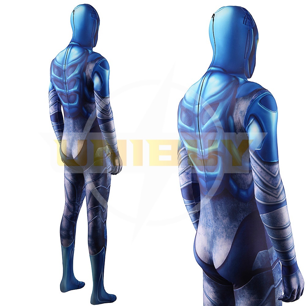 Young Justice Blue Beetle Costume Cosplay Suit Bodysuit For Men Kids Unibuy