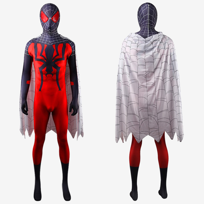 Spider-Man: Into the Spider-Verse Bodysuit Cosplay Costume for Adult Kids Unibuy