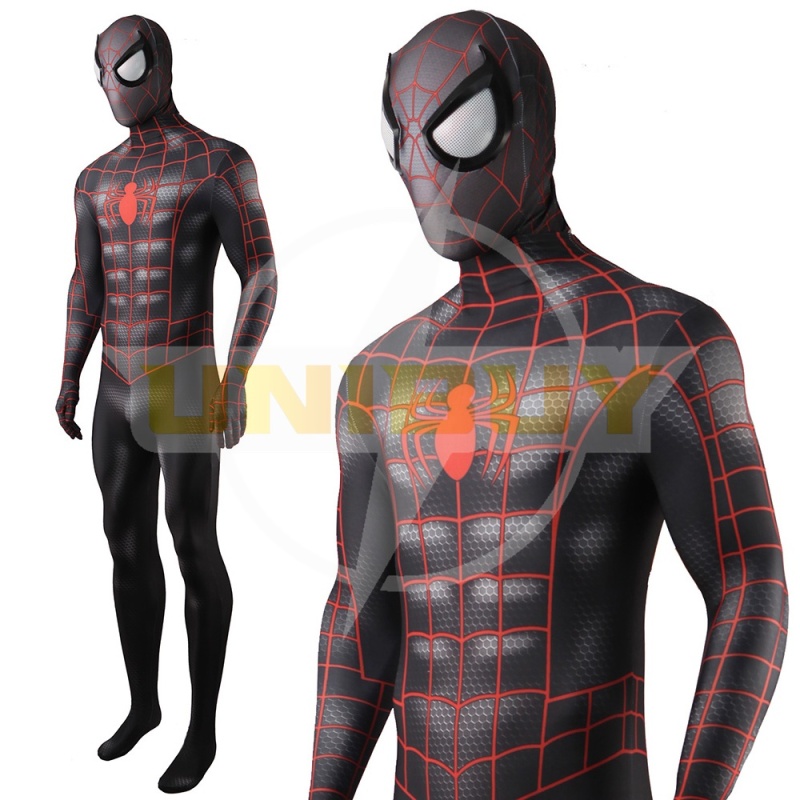 Spider-Man Miles Morales Bodysuit Costume Cosplay For Adult Kids Unibuy