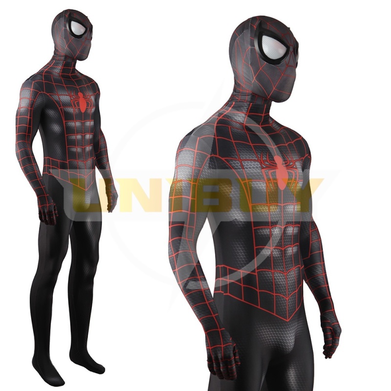 Spider-Man Miles Morales Bodysuit Costume Cosplay For Adult Kids Unibuy