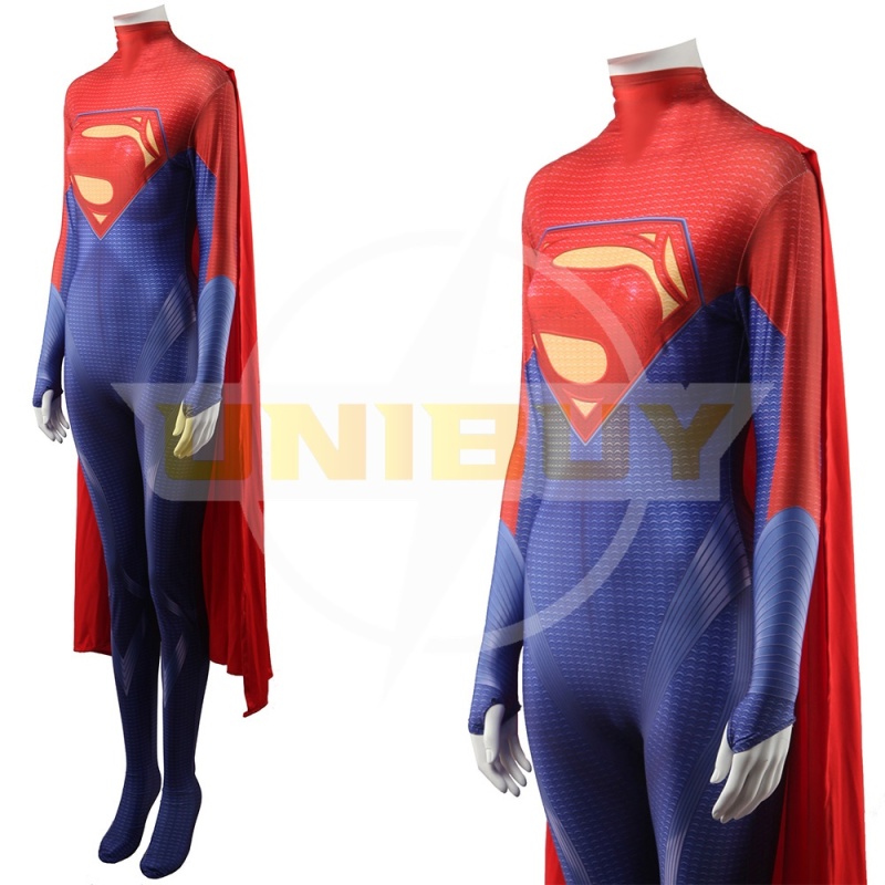 The Flash	Supergirl Cosplay Costume Suit For Kids Adult Unibuy