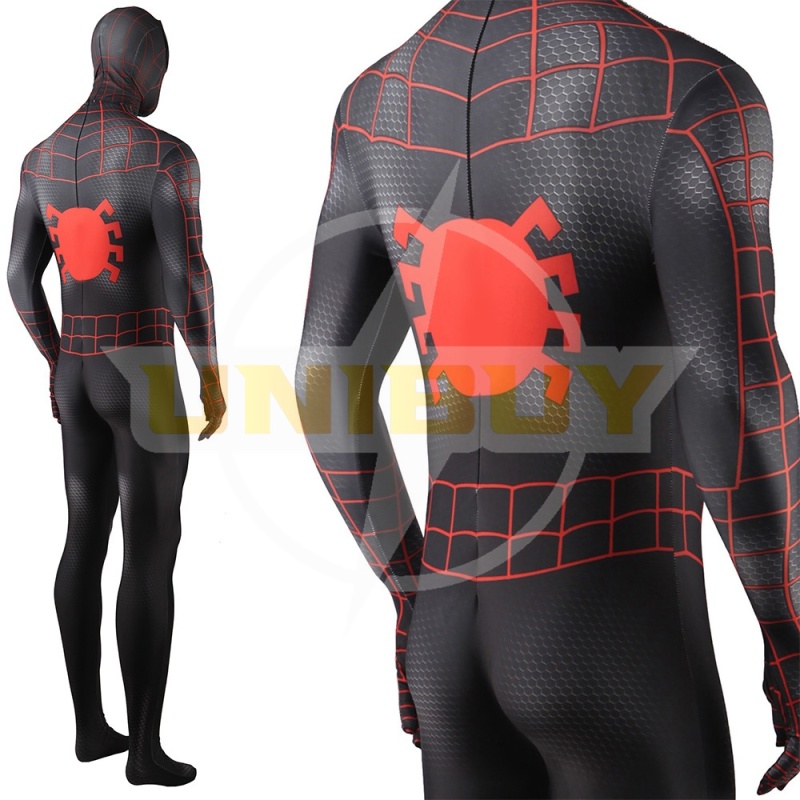 Spider-Man Miles Morales Bodysuit Costume Cosplay For Adult Kids Unibuy