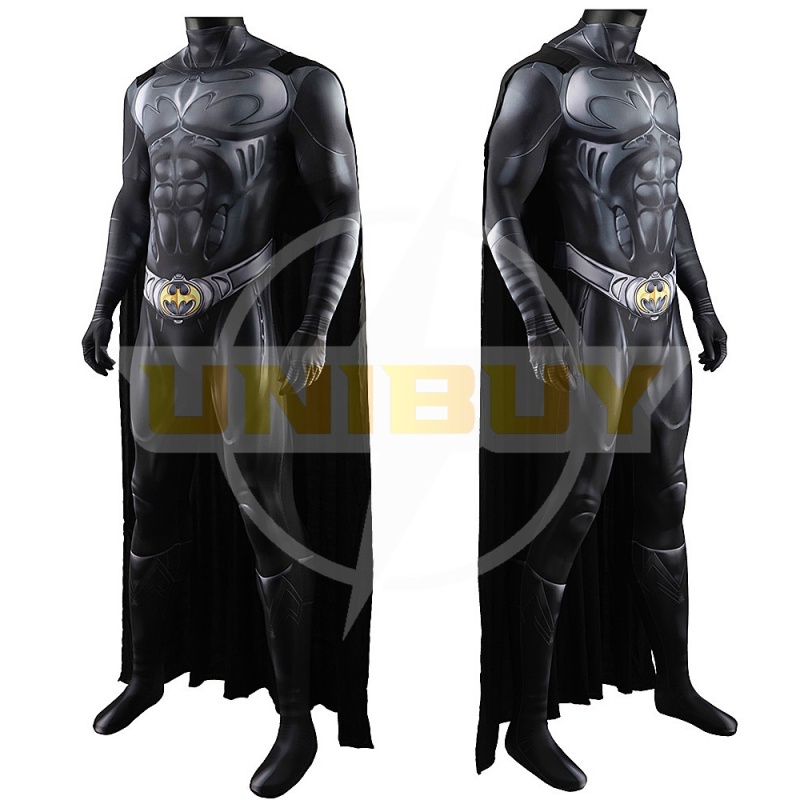 Batman Bodysuit Cosplay Costume Bruce Wayne with Cloak For Kids Adult Unibuy