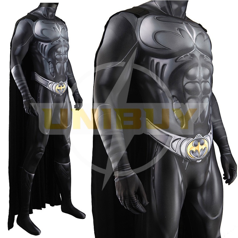 Batman Bodysuit Cosplay Costume Bruce Wayne with Cloak For Kids Adult Unibuy