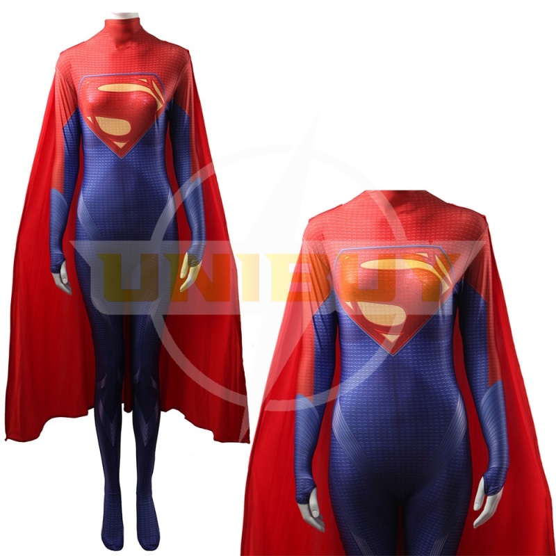 The Flash	Supergirl Cosplay Costume Suit For Kids Adult Unibuy