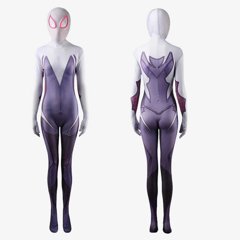 PS5 Spider-Gwen Gwen Stacy Bodysuit Cosplay Costume Unibuy