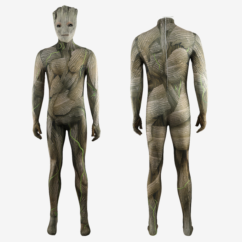 Guardians of the Galaxy Groot Bodysuit Cosplay Costume For Kids Adult Unibuy