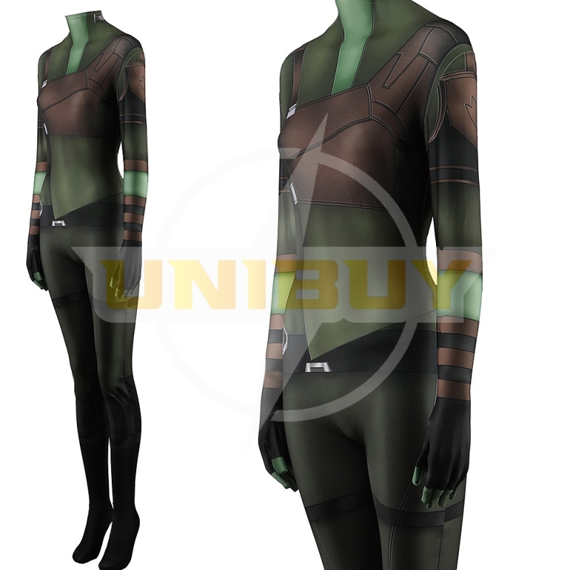 Guardians of the Galaxy 3 Gamora Bodysuit Cosplay Costume For Kids Adult Unibuy