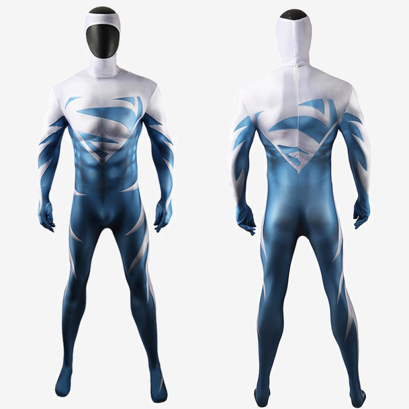 Man of Steel Superman Bodysuit Costume Cosplay For Men Kids Unibuy