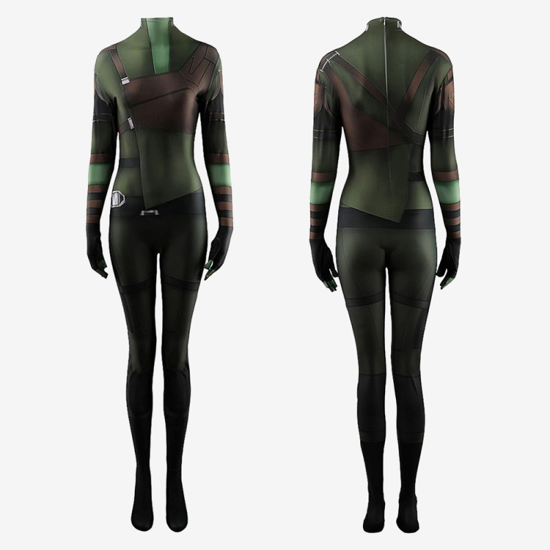 Guardians of the Galaxy 3 Gamora Bodysuit Cosplay Costume For Kids Adult Unibuy