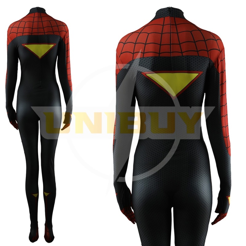 Spider-Woman Bodysuit Cosplay Costume Spider-Man Across the Spider-Verse Suit For Kids Adult Unibuy