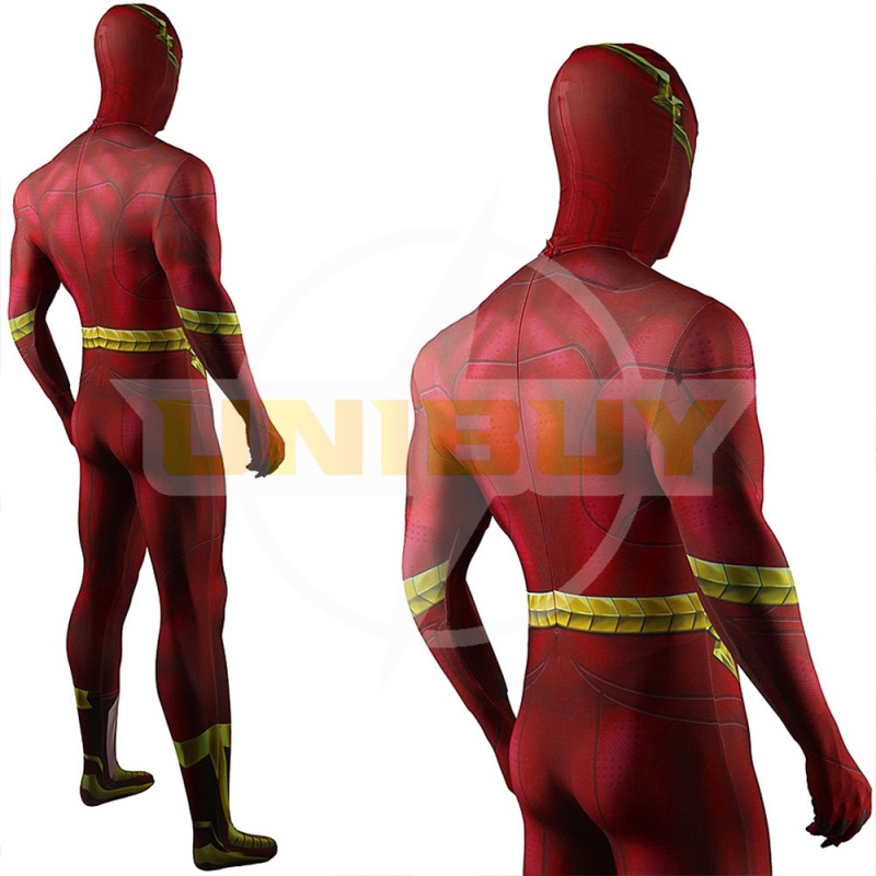 The Flash 2023 Barry Allen Bodysuit Costume Cosplay for Kids Adult Unibuy