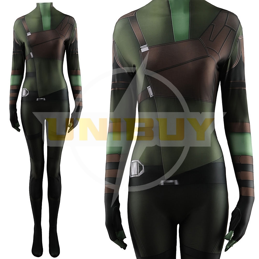 Guardians of the Galaxy 3 Gamora Bodysuit Cosplay Costume For Kids Adult Unibuy