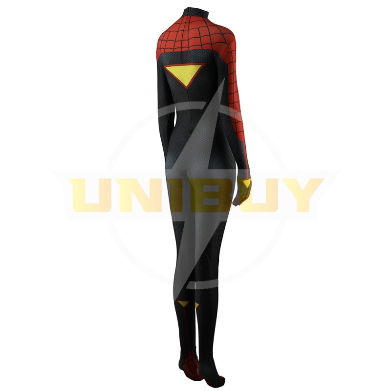 Spider-Woman Bodysuit Cosplay Costume Spider-Man Across the Spider-Verse Suit For Kids Adult Unibuy