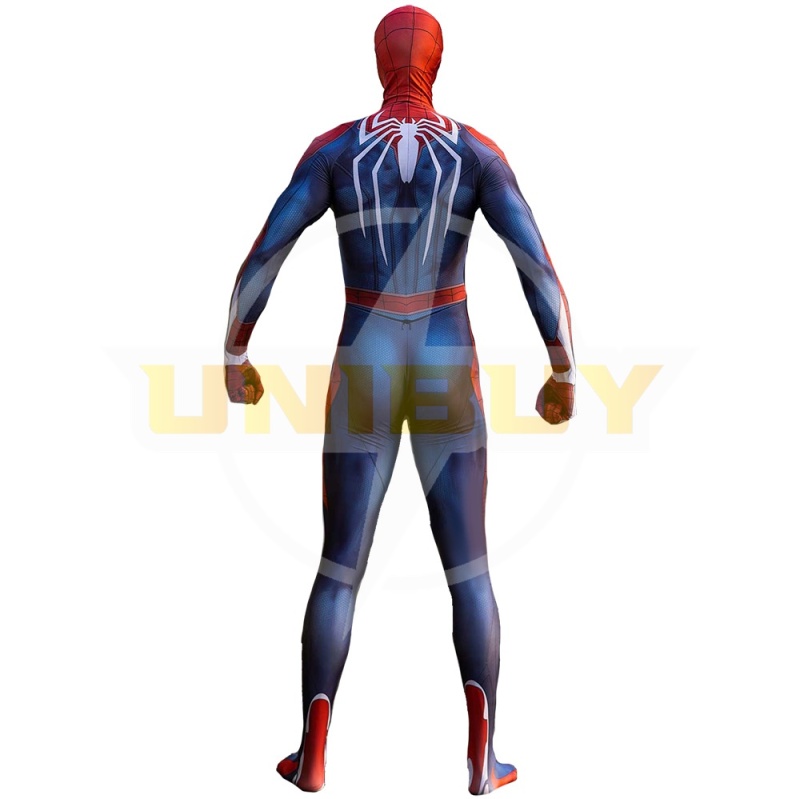 Spider Man PS4 Costume Cosplay Suit Bodysuit Peter Parker For Men Kids Unibuy