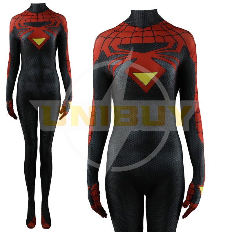 Spider-Woman Bodysuit Cosplay Costume Spider-Man Across the Spider-Verse Suit For Kids Adult Unibuy