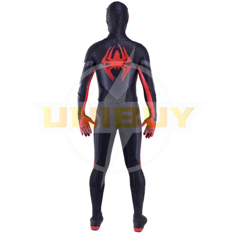 Spider-Man Across the Spider-Verse Miles Morales Suit Costume Cosplay Bodysuit For Men Kids Unibuy