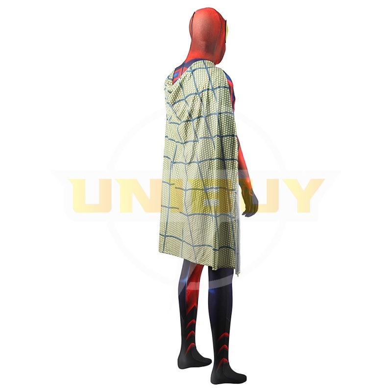 Spiderman Unlimited Costume Cosplay Suit With Cloak Bluture Verison Unibuy