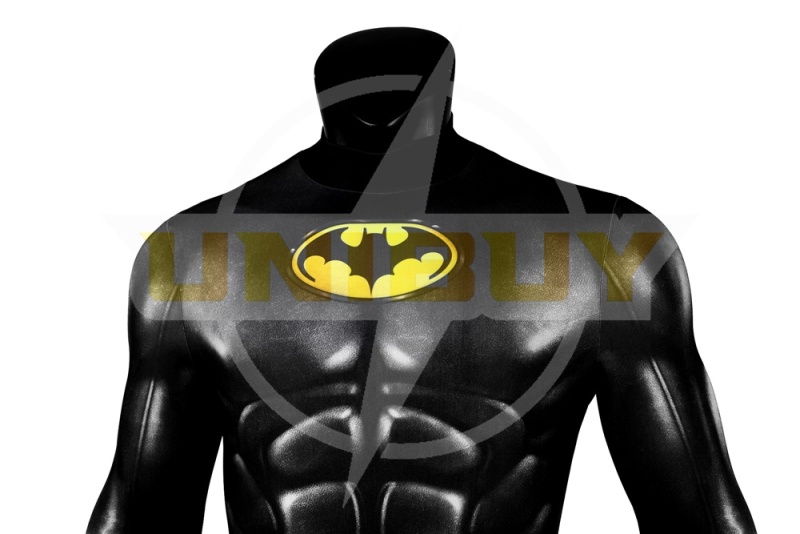 The Flash Batman Bodysuit Costume Cosplay Bruce Wayne with Cloak Unibuy