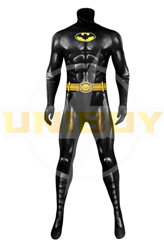 The Flash Batman Bodysuit Costume Cosplay Bruce Wayne with Cloak Unibuy