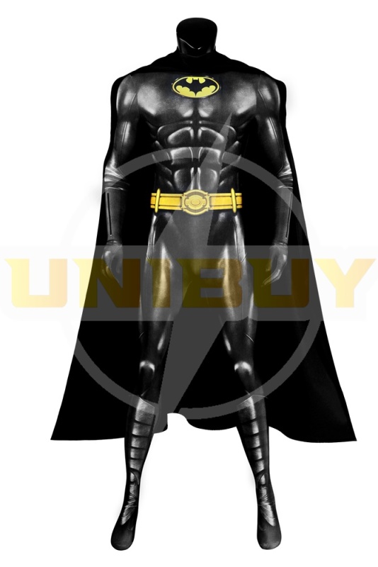 The Flash Batman Bodysuit Costume Cosplay Bruce Wayne with Cloak Unibuy