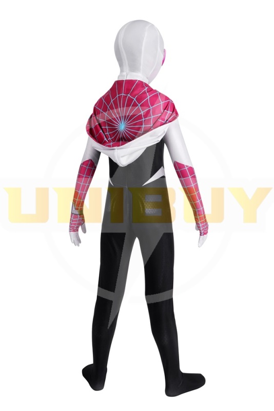 Spider-Man Across The Spider-Verse Gwen Stacy Bodysuit Costume Cosplay Kids Unibuy