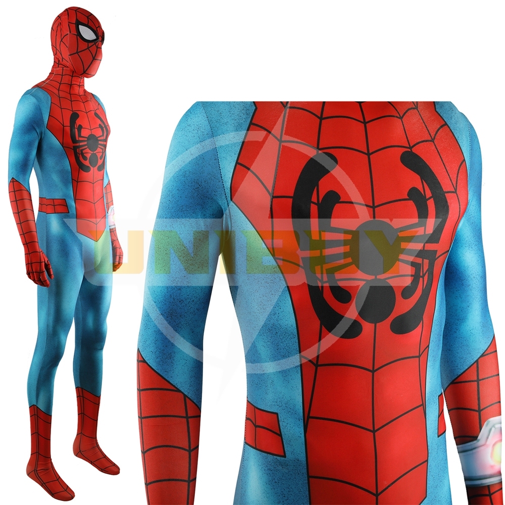 Spider-Man Across the Spider-Verse Comic Suit Costume Cosplay Bodysuit For Men Kids Unibuy