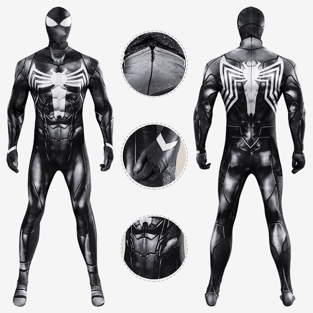 Venom Spider Man Bodysuit Costume Cosplay for Adults Kids Unibuy