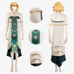 The Legend of Zelda Princess Zelda Dress Costume Cosplay Suit Tears of the Kingdom Unibuy
