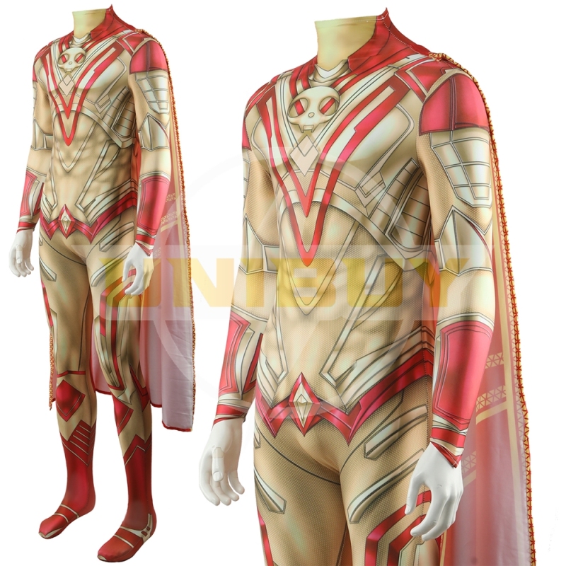 Guardians of the Galaxy 3 Adam Warlock Bodysuit Cosplay Costume For Kids Adult Unibuy