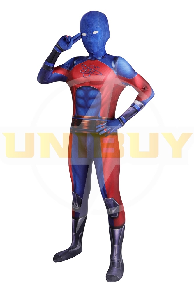 Black Adam Atom Smasher Costume Cosplay Suit Kids Unibuy